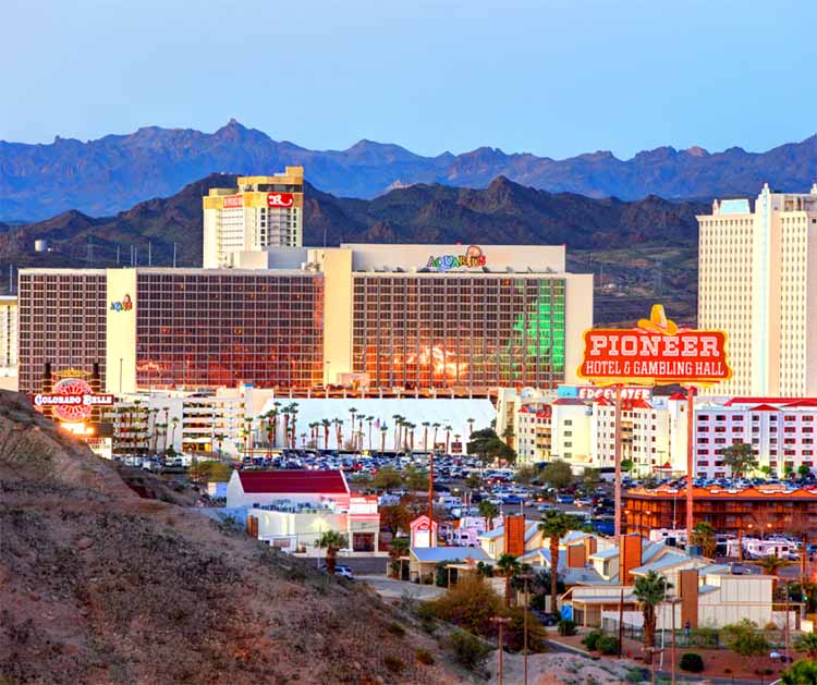 Casinos in Laughlin Nevada – Dennis TangneyJr/Getty Images